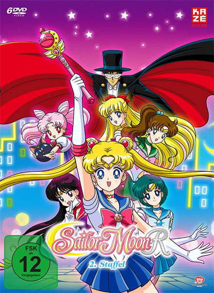 Sailor Moon - Staffel #2 (DVD) GA
Sailor Moon R, Gesamtausgabe, 6Disc