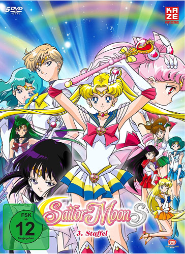Sailor Moon - Staffel #3 (DVD) GA
Sailor Moon S, Gesamtausgabe, 5Disc