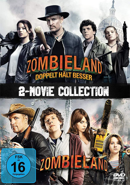 Zombieland  1 & 2 (DVD) Doppelset
2 Disc, Min: 180/DD5.1/WS