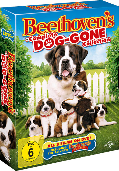 Beethoven Komplett BOX 1-8 (DVD) 8Disc
Ein Hund names Beethoven