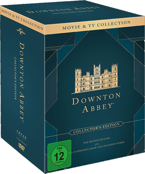 Downton Abbey - Collectors Ed. (DVD) 27D
Komplette Serie inkl. Film, 27Disc