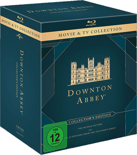 Downton Abbey - Collectors Ed. (BR) 21D
Komplette Serie inkl. Film, 21Disc