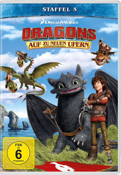 Dragons - Staffel #5 (DVD) 5Disc
Auf zu neuen Ufern, Dreamworks