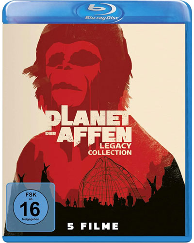 Planet der Affen  Legacy Collection (BR)
5Disc, Min: 600/DD5.1/WS