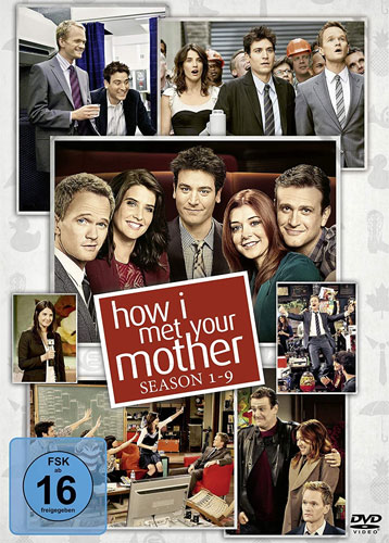How I Met Your Mother - Kompl.BOX (DVD)
27Disc, Staffel 1-9