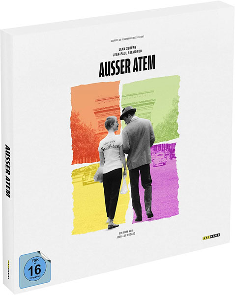 Außer Atem (UHD+BR+LP) Limited Vinyl Ed.
Min: 90/DTS-HD/WS s/w  LP Orig.Filmmusik