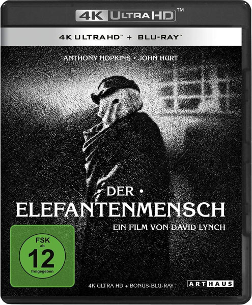 Elefantenmensch, Der (UHD+BR)
Min: 123/DD5.1/WS  2Disc