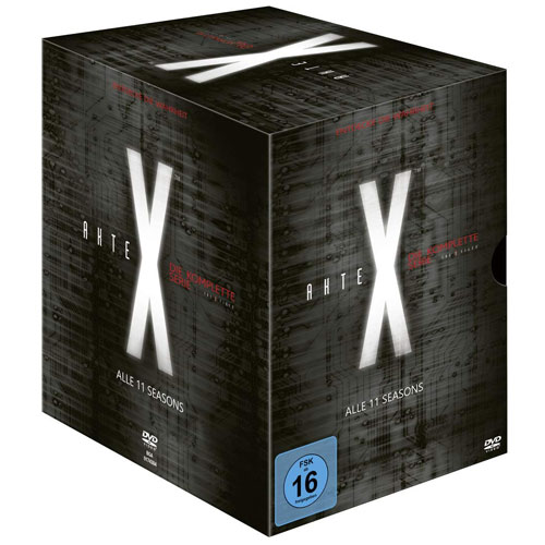 Akte X - Komplette BOX (DVD) 59 Disc
Min: 9317/DD/WS  Staffel 01-11