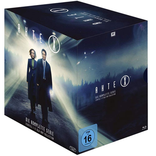Akte X - Komplette BOX (BR) 60 Disc
Min: 9743/DD/WS  Staffel 01-11