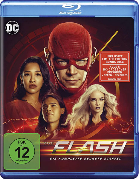 Flash - komplette Staffel #6 (BR)
4Disc