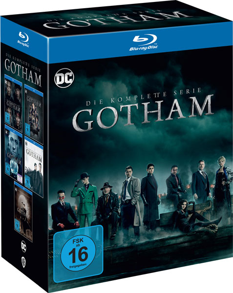 Gotham - Die komplette Serie (BR)
Staffel 1-5