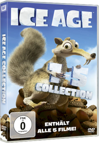 Ice Age  1-5 BOX SET (DVD) *Neuauflage
5Disc