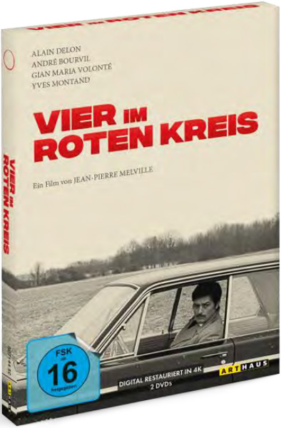 Vier im roten Kreis (DVD) SE  2Disc
Min: 135/DD/WS  50th Anniversary Ed.