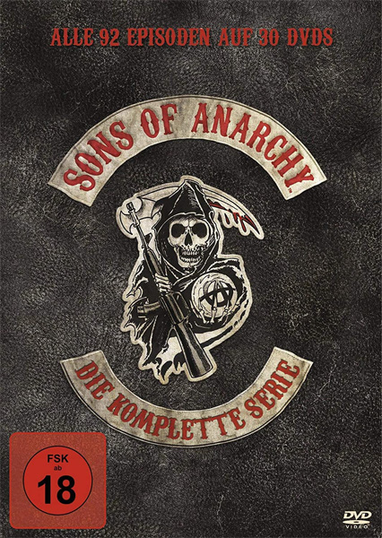 Sons of Anarchy - Complete BOX (DVD)
Season 1-7, 30Disc, *Neuauflage