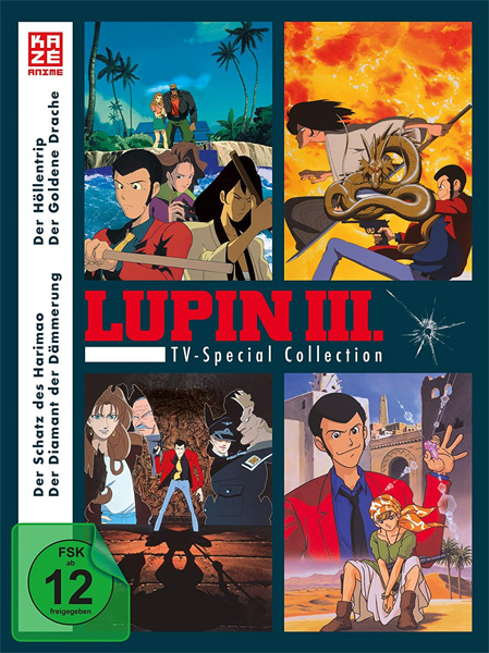 Lupin the Third - TV-Special (DVD) 4Disc
4 TV-Specials