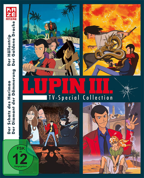 Lupin the Third - TV-Special (BR) 4Disc
4 TV-Specials