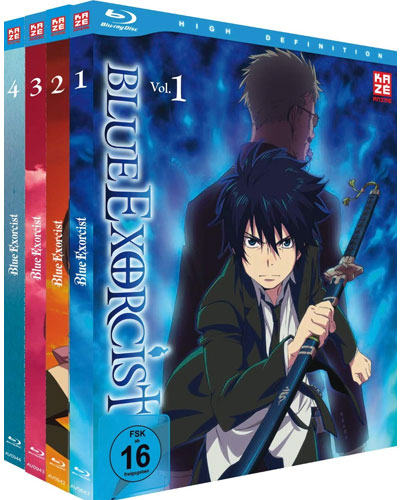 Blue Exorcist - Staffel #1 (BR) 4Disc
Gesamtausgabe