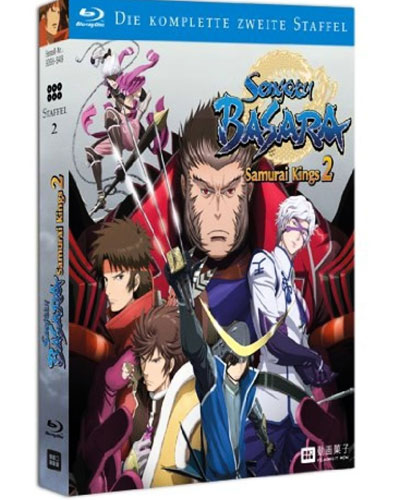Sengoku Basara Samurai Kings BOX 2 (BR)
Komplettbox, Staffel #2, 2Disc