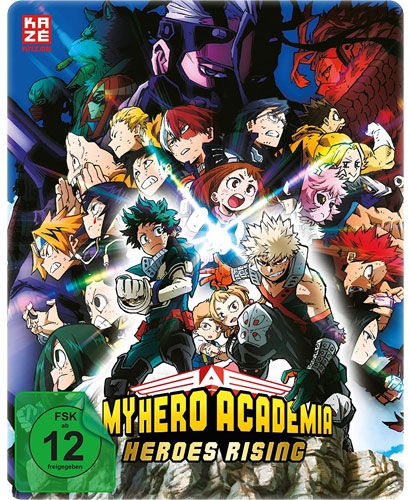 My Hero Academia: Heroes Rising (DVD) LE
The Movie, Limited Steelbook