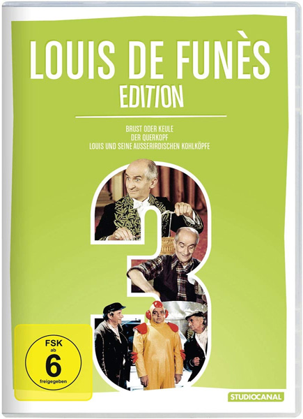 Louis de Funes - Edition 3 (DVD) 3Disc
Min: 291/DD/WS