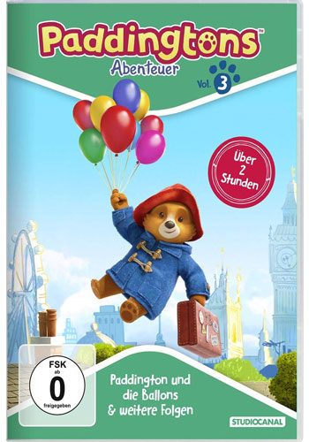 Paddingtons Abenteuer - Vol. 3 (DVD)
Min: 110/DD5.1/WS