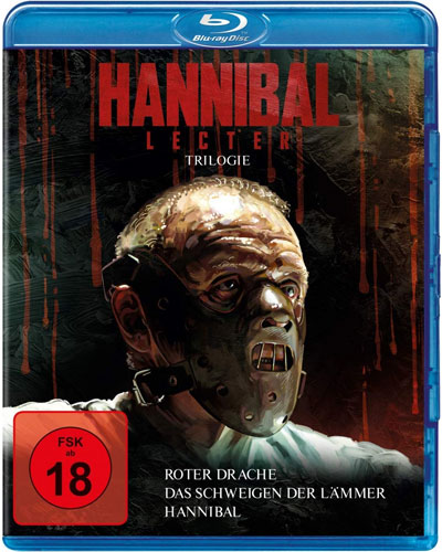 Hannibal Lecter Trilogie (BR) 3Disc
Roter Drache/Schweigen d.Lämmer/Hannibal
Min: 374/DD5.1/WS
