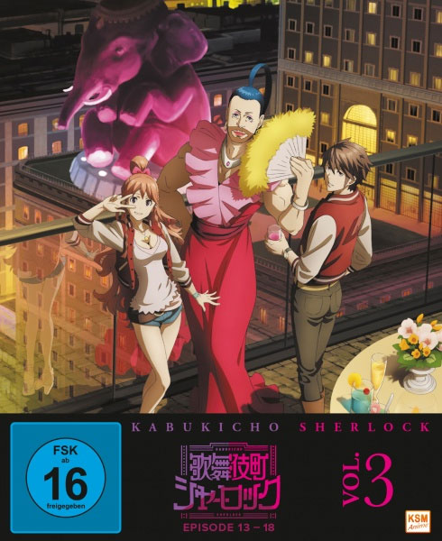 Kabukicho Sherlock - Vol. #3 (DVD)
Episoden 13-18