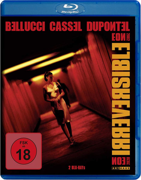 Irreversible (BR) STRAIGHT CUT & Kinof.
Min: 90+97/DD5.1/WS  2Disc