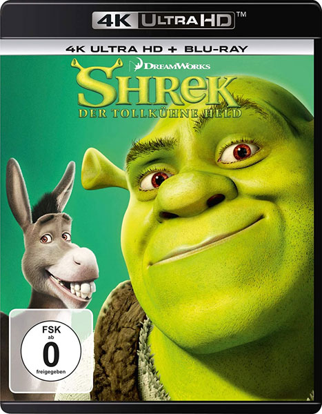 Shrek #1 (UHD) Der tollkühne Held
Min: 89/DD5.1/WS Dreamworks