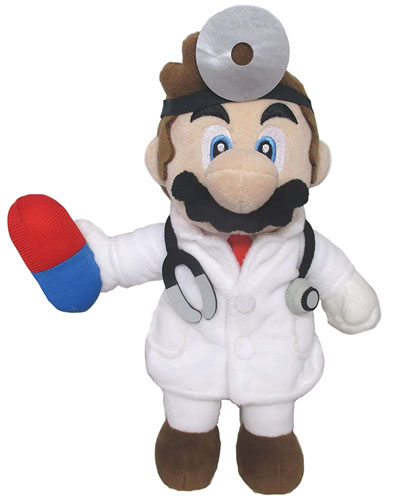 Merc Nintendo  Mario Doktor plüsch  24cm