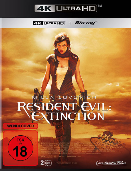Resident Evil: 3 (UHD+BR) Extinction
Min: 94/DD5.1/WS 4K Ultra