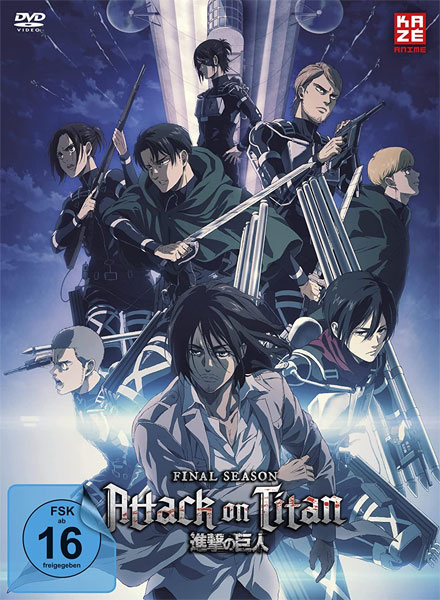 Attack on Titan - Vol. 4.1 (DVD) LE + SS
Sammelschuber (Limited Edition) Vol. 01-08