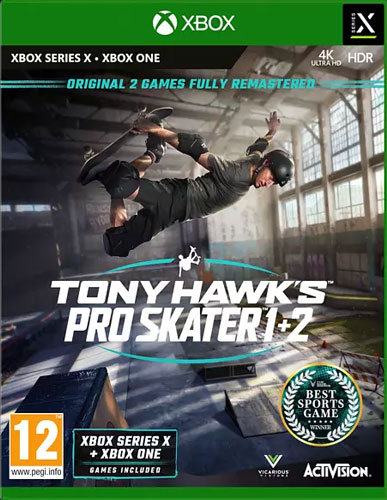 Tony Hawks Pro Skater 1+2  XBSX AT
Remastered
