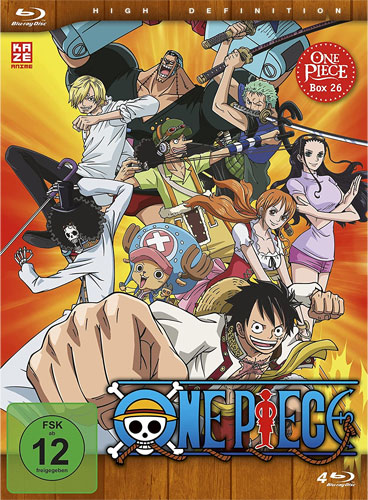 One Piece BOX 26 (BR)  TV-Serie
(Episoden 780-804)  4Disc