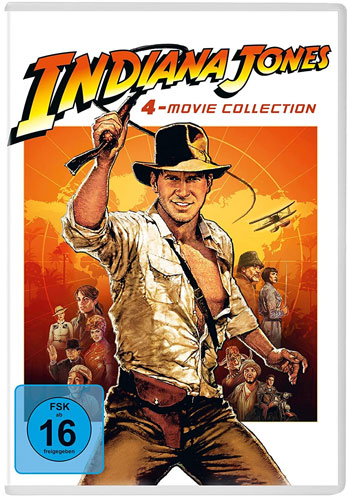 Indiana Jones - BOX 1-4 (DVD) 4Disc
Min: 465/DD5.1/WS