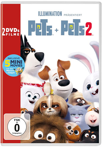 Pets  1&2 (DVD) Doppelpack
Min: 165/DD5.1/WS  2Disc