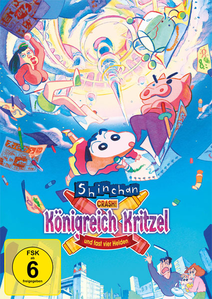 SHIN CHAN - Crash! (DVD) KG Kritzel...
Königreich Kritzel und fast vier Helden
