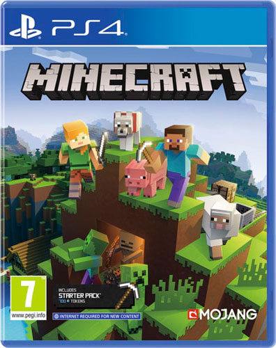 Minecraft  PS-4  Starter Collection