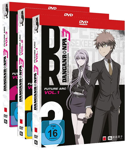 Danganronpa 3: Future Arc  1-3 (DVD) 
Gesamtausgabe, Bundle, 3Disc