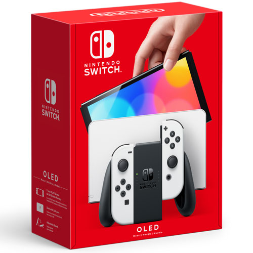 Switch   Konsole  OLED  Weiß 
Nintendo