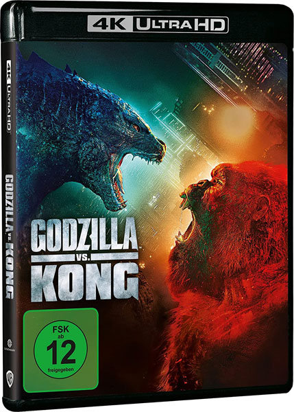 Godzilla vs. Kong (UHD+BR) 2Disc
Min: 113/DD5.1/WS  4K Ultra