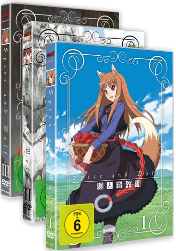 Spice & Wolf - Kompl. Staffel 1 (DVD)
Gesamtausgabe - Bundle Vol.01-03