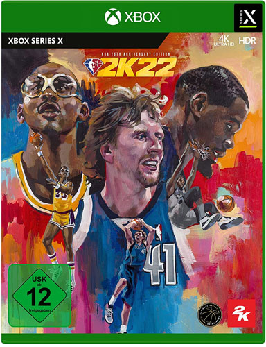 NBA  2K22  XBXS 75th Anniversary Edition RESTPOSTE