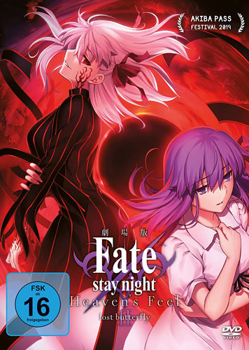 Fate/stay night: Heavens Feel III.(DVD) 
Spring Song, Min: 122/DD5.1/WS