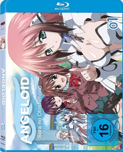 Angeloid: Sora no Otoshimono BOX 1 (BR) 
Gesamtausgabe Staffel 1, Bundle Vol.1-3