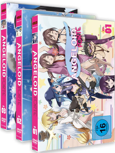 Angeloid: Sora no Otoshimono BOX 2 (DVD) 
Forte, Kompl. Staffel 2, Bundle Vol.1-3