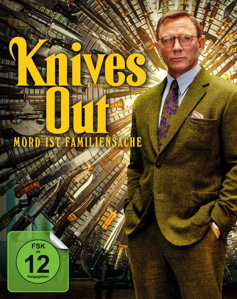Knives Out - Mord ist Familiens.(UHD) LE
Limitierte Auflage, Mediabook, 2Disc