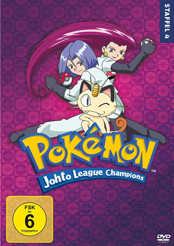 Pokemon  Staffel #4 (DVD) Johto Liga
Min: 1144/DD/WS 7Disc Johto-Liga-Champs.