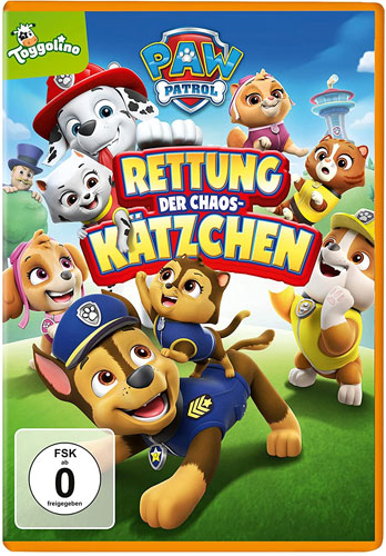 Paw Patrol: Rettung der Chaos-Kät. (DVD)
Rettung der Chaos-Kätzchen