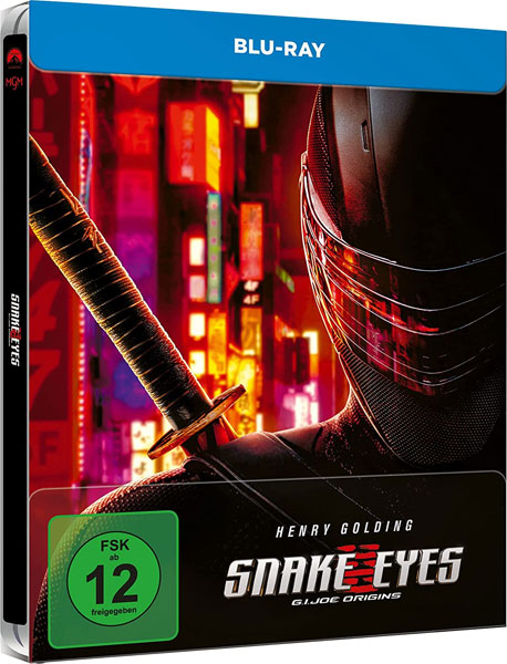 Snake Eyes: GI Joe Origins (BR) LE -SB- *RERSTPOS.
Limited Edition Steelbook, NUR solange Vorrat reicht!